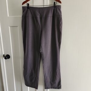 Made for life Gray Active Wear, Casual, Comfortable Stretch Pants Plus Size 1X